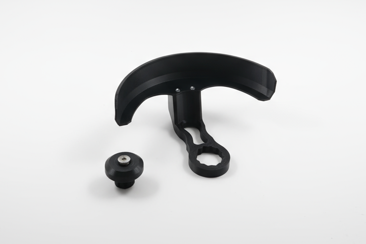 Cubre Cadenas Voge 900 DSX | Protege llanta y basculante del barro y la grasa | Montaje sin herramientas