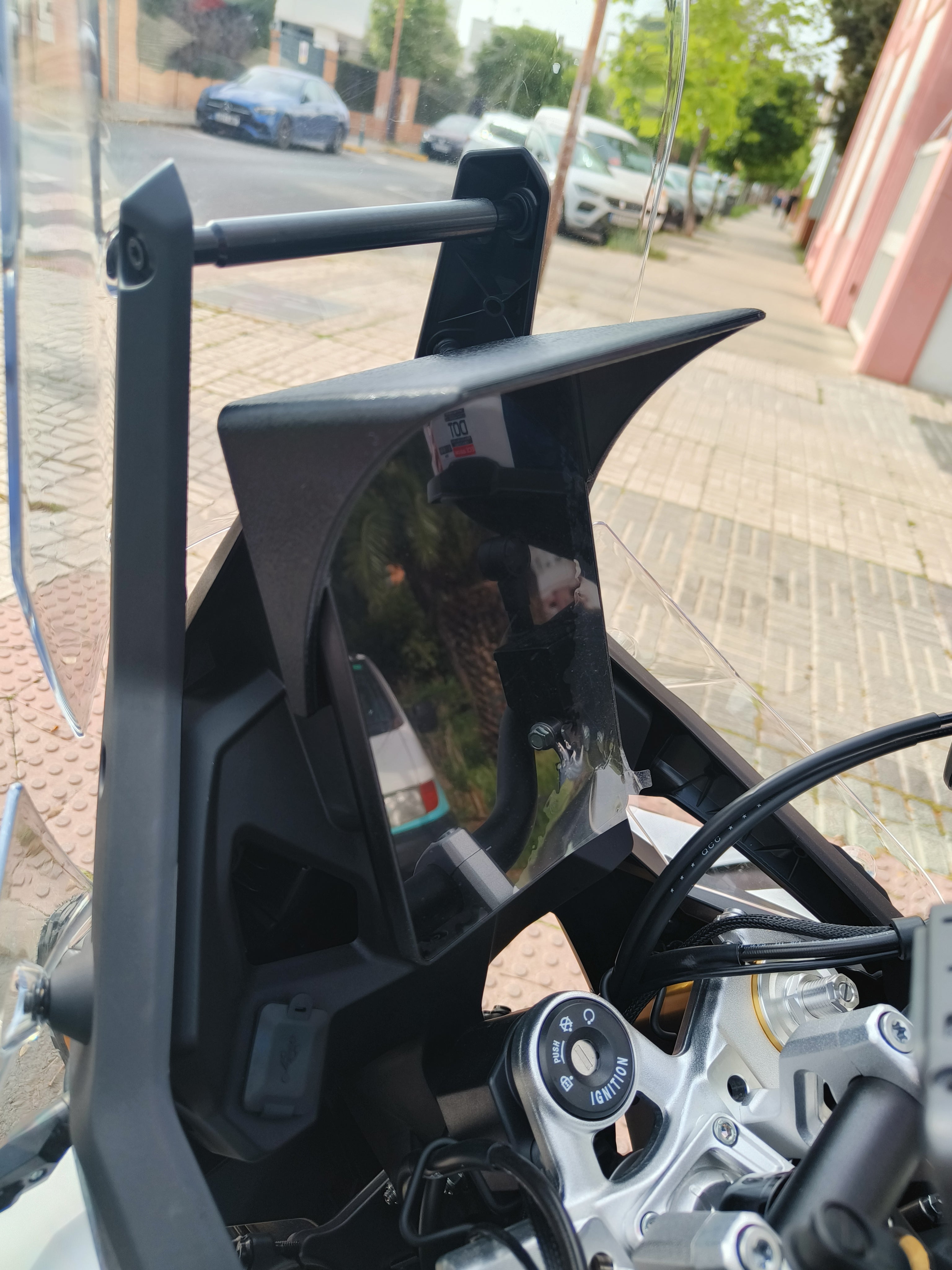 Visera Solar para Cuadro de Mandos Voge 800 Rally