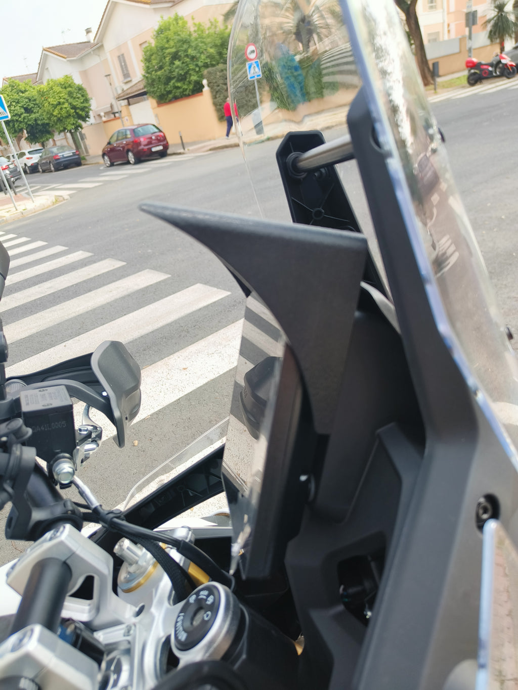 Visera Solar para Cuadro de Mandos Voge 800 Rally