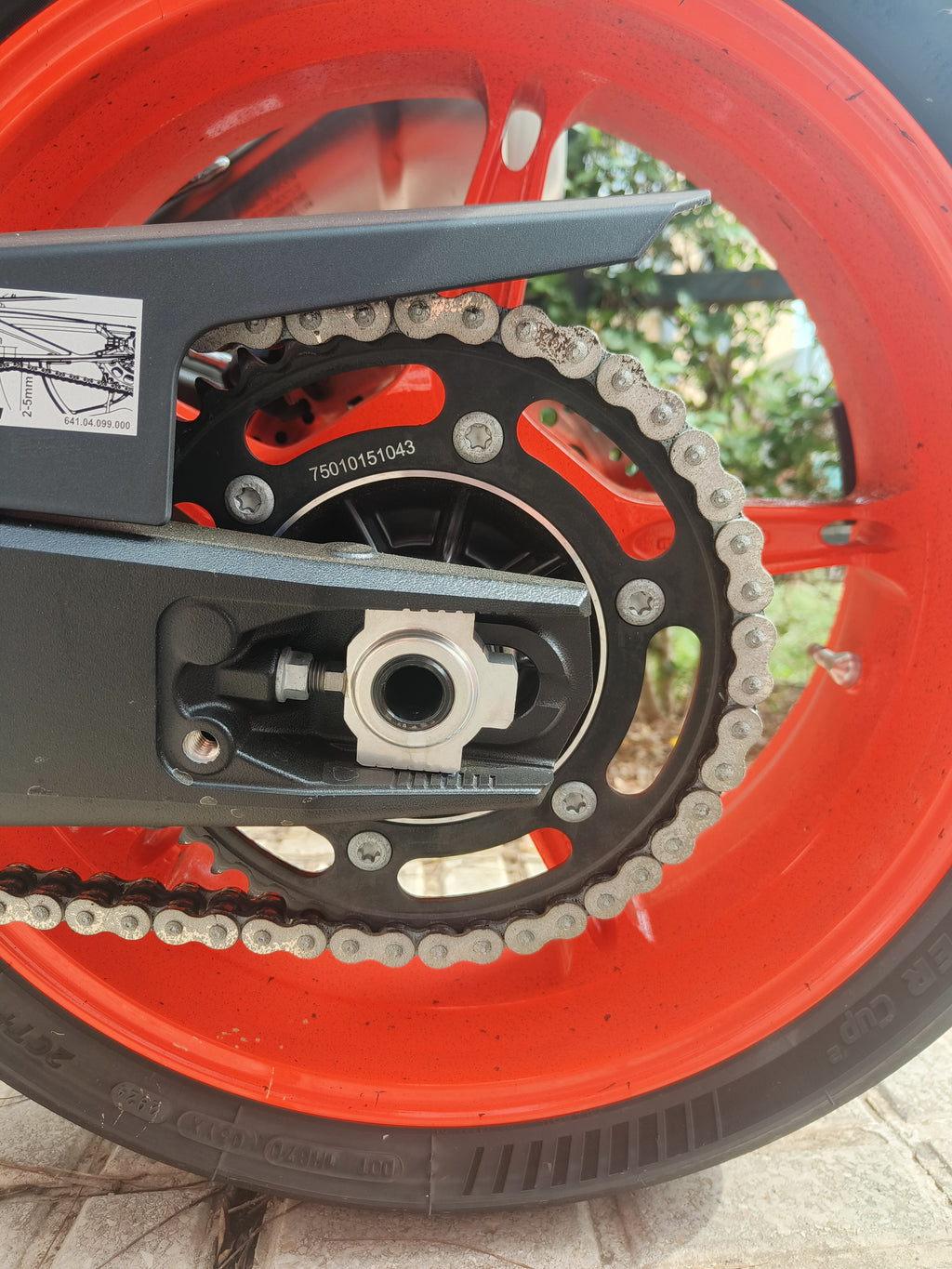 Cubre Cadenas KTM 990 R