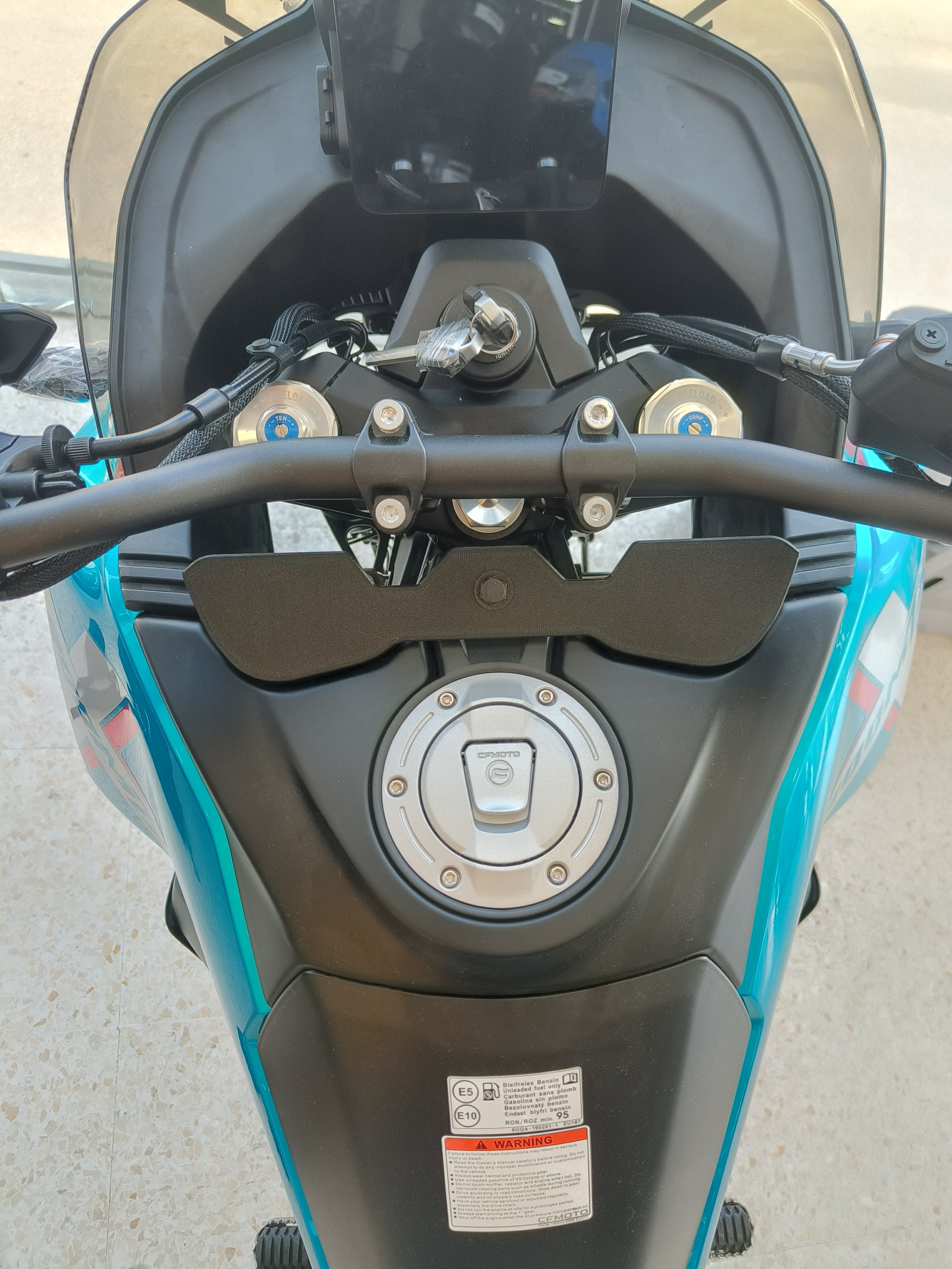 Deflector aire cockpit CF Moto 800 MTx