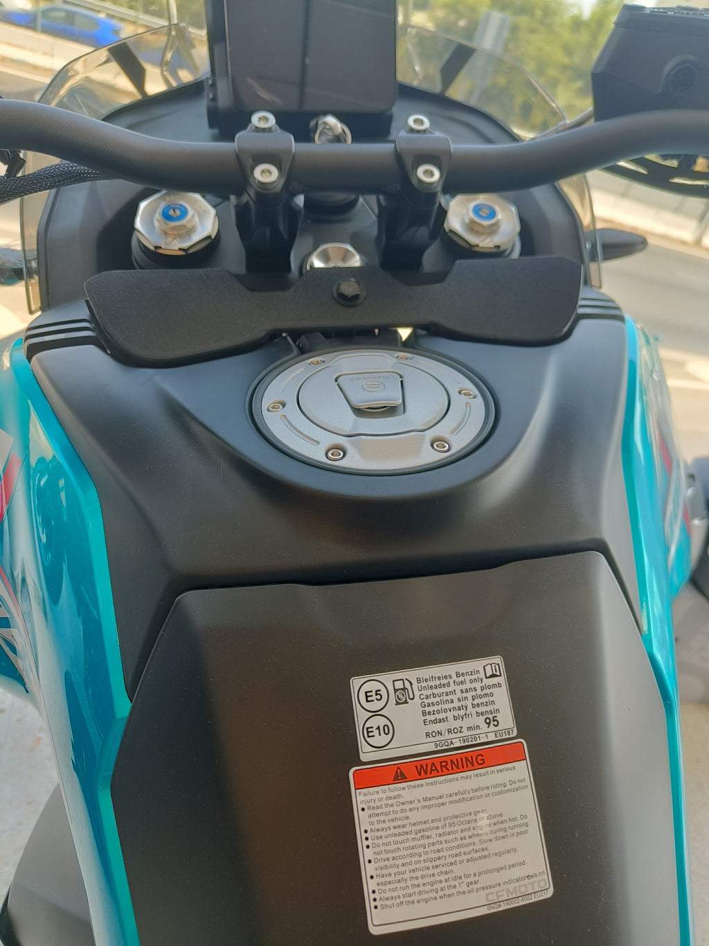 Deflector aire cockpit CF Moto 800 MTx
