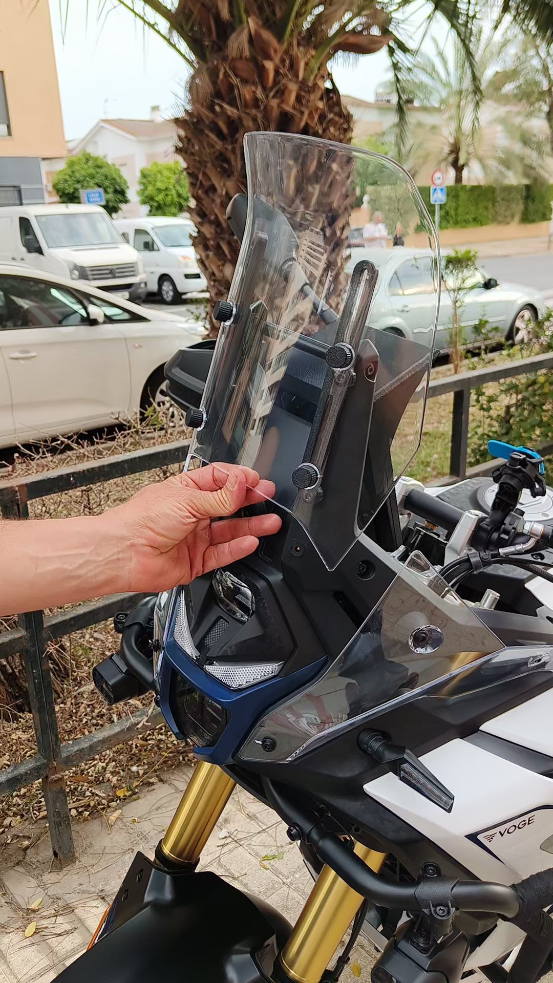 Elevador de Cúpula para Voge 800 Rally
